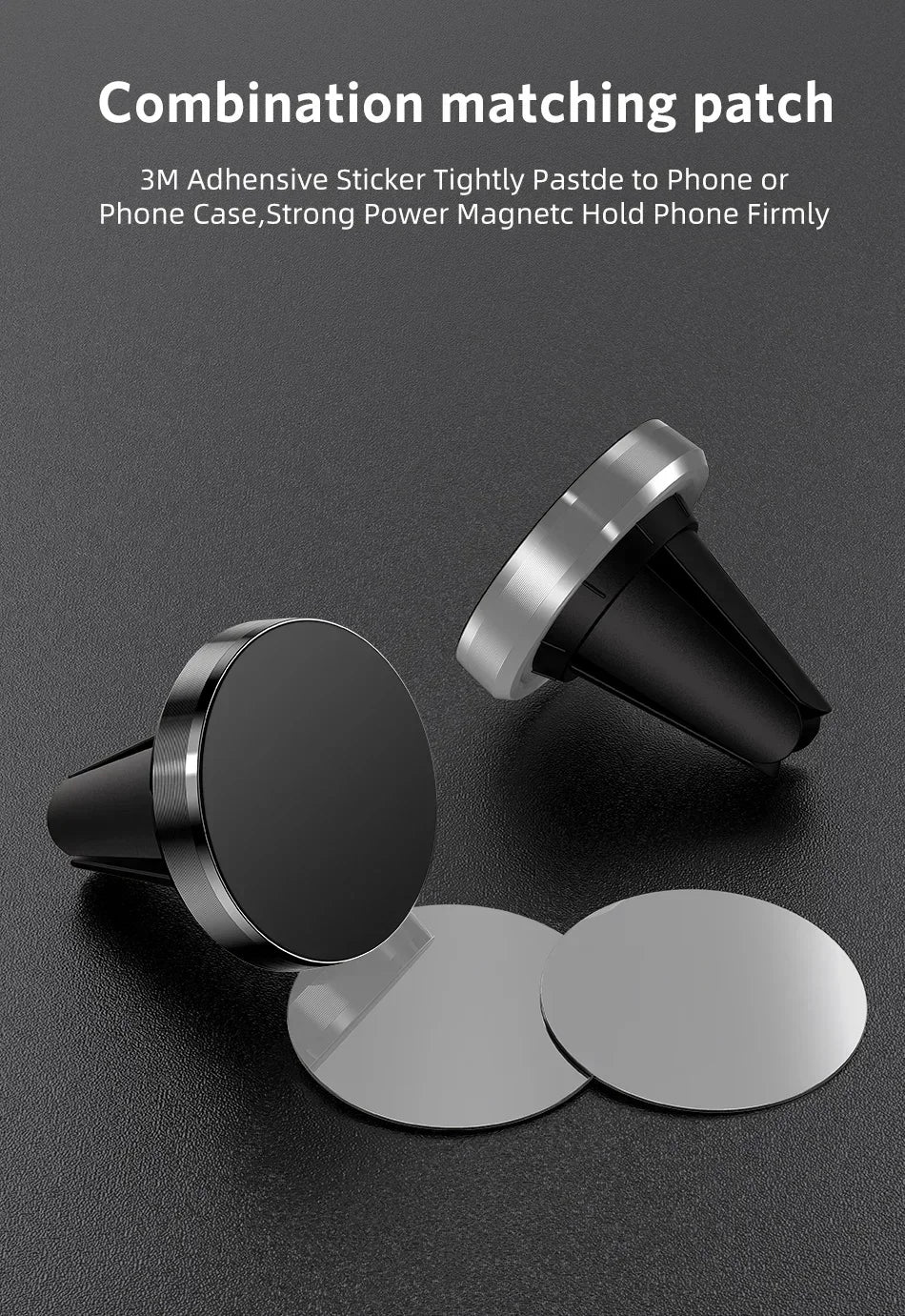 Air Vent Magnet Smartphone Mobile Stand Magnetic Car Phone Holder Cell GPS Mount For iPhone 16 15 14 13 12 Xiaomi Samsung Holder