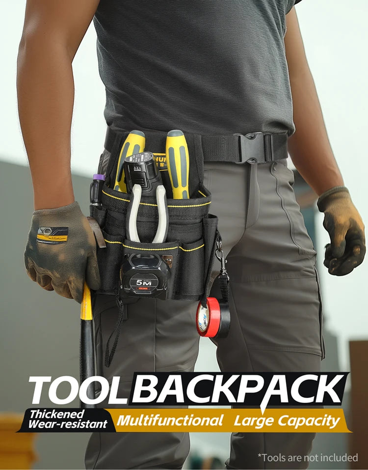 Electrician's Waist Tool Bag