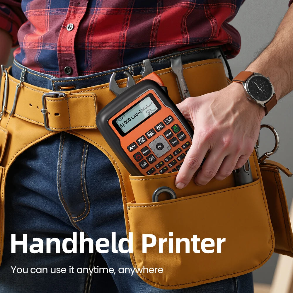 E1000PRO Label-Maker Case and Pictured Package Options