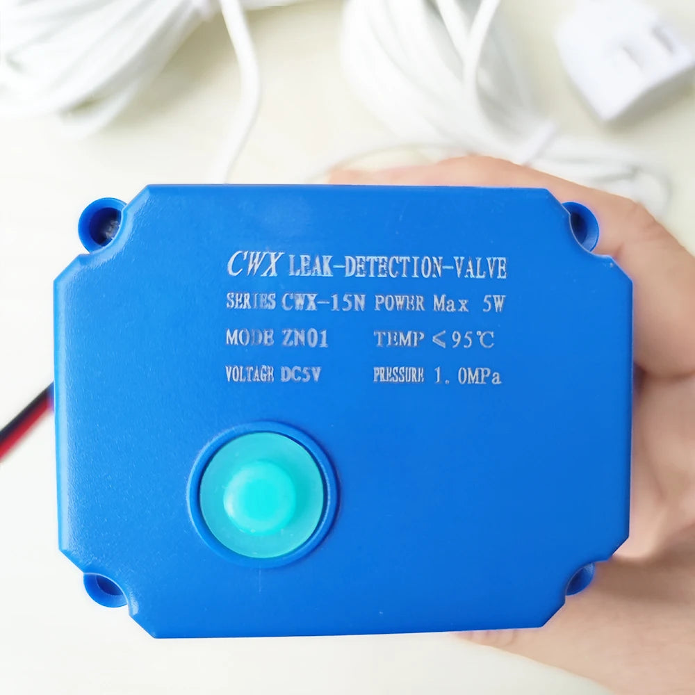 Water Leak Detector with Automatic Shut Off Valve