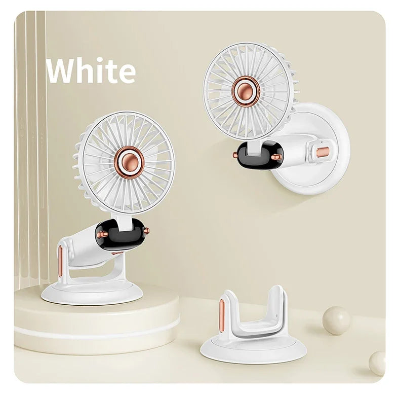Foldable 5-Speed Handheld Mini Fan with LED Display