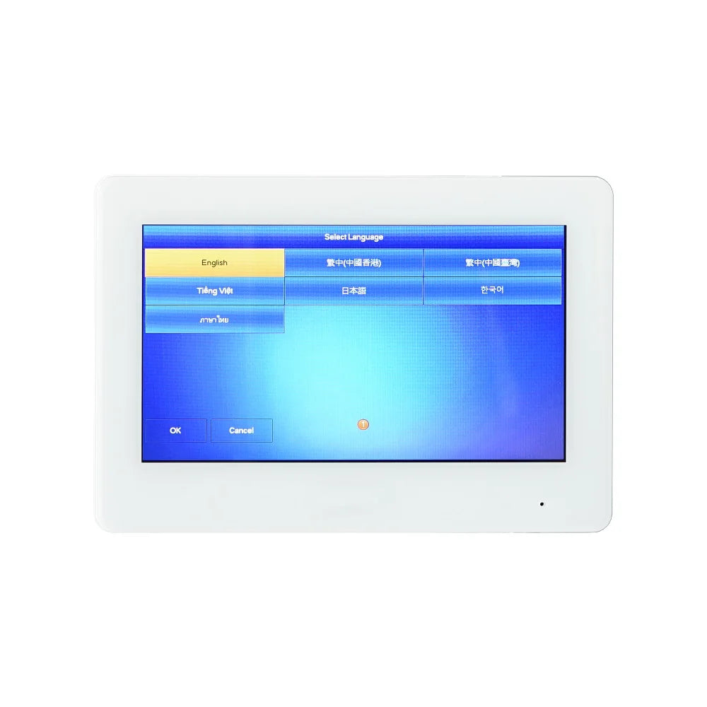 Indoor Video Intercom Monitor 7″ PoE Touch Display