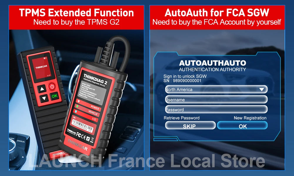Thinkdiag 2 Scanner Diagnostico OBD2 con CAN FD e Codifica ECU