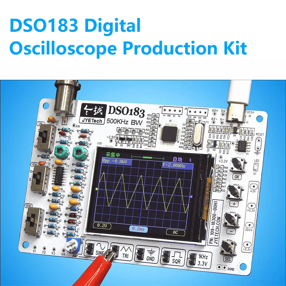DSO183 digitalt DIY-oscilloskopkit