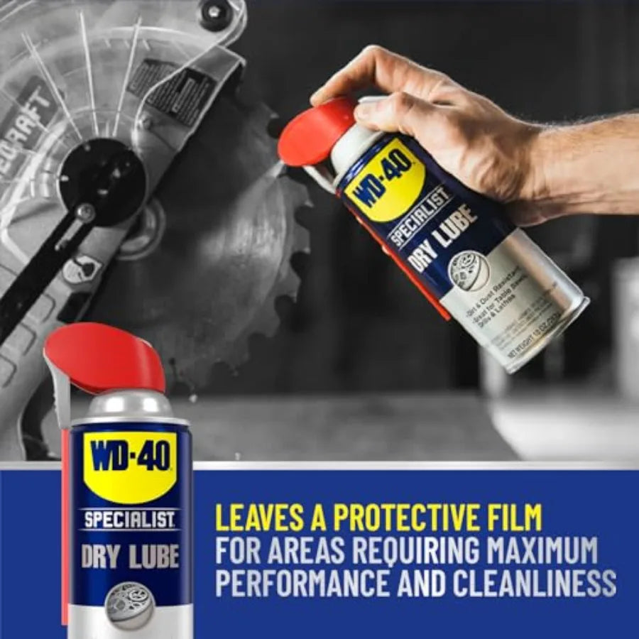 Dry Lube with Smart Straw for Friction Reduction and Corrosion Protection