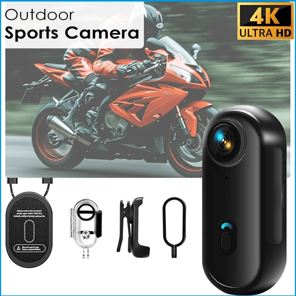 Mini 4K WiFi Action Camera Waterproof Body & POV Recorder