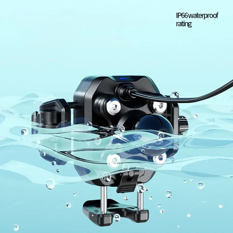 Shockproof Motorcycle Phone Holder 15W Wireless Charger & 36W USB C Fast Charging Motorbike Bicycle Bike Scooter Phone Stand