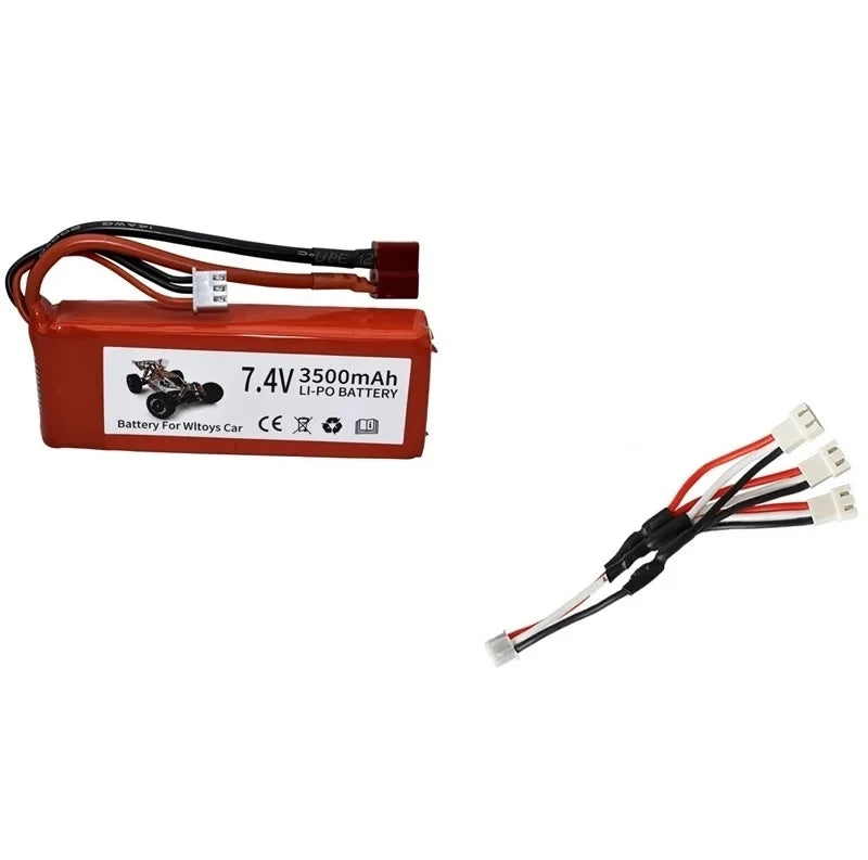 7.4 V RC Battery and Charger Accessories - Options