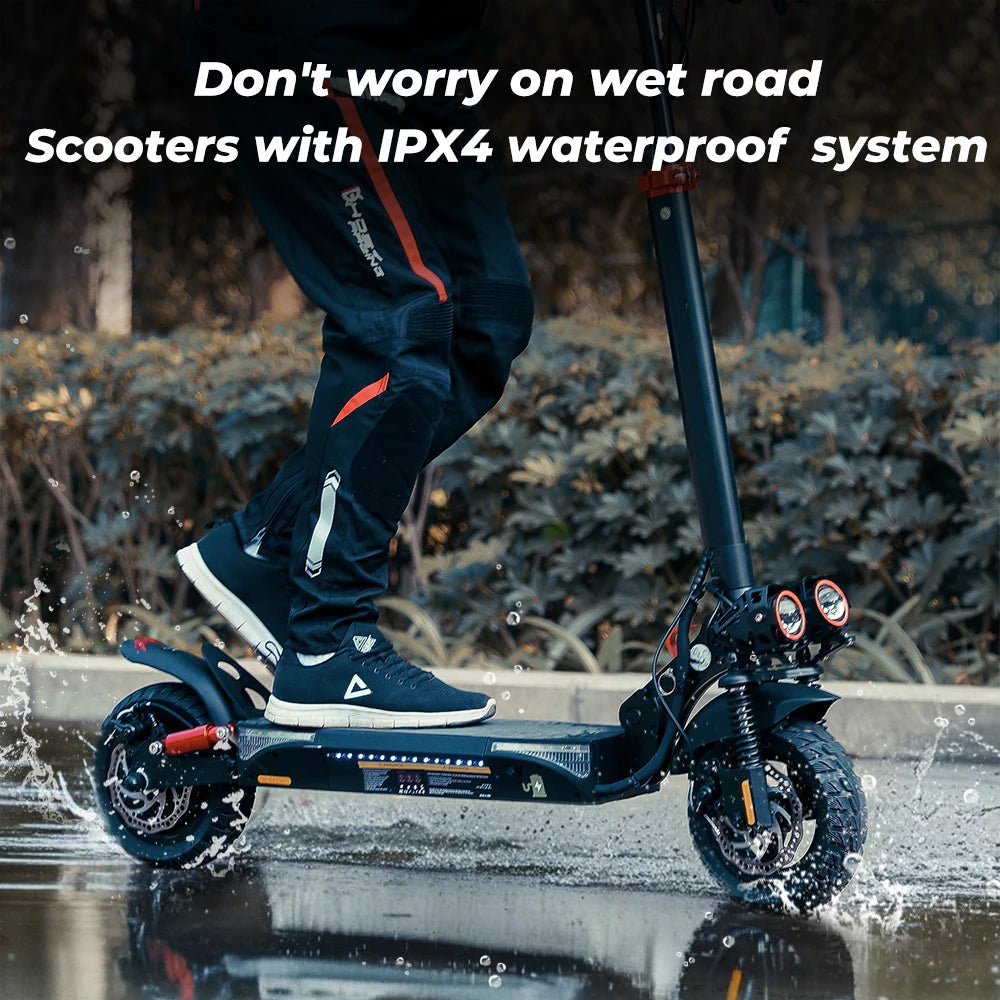 iScooter iX4 Electric Scooter 800W Off‑Road Power