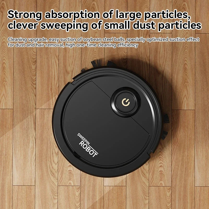 Automatic Robot Vacuum Mop 5-in-1 Cleaner with Slim 6.8cm Design