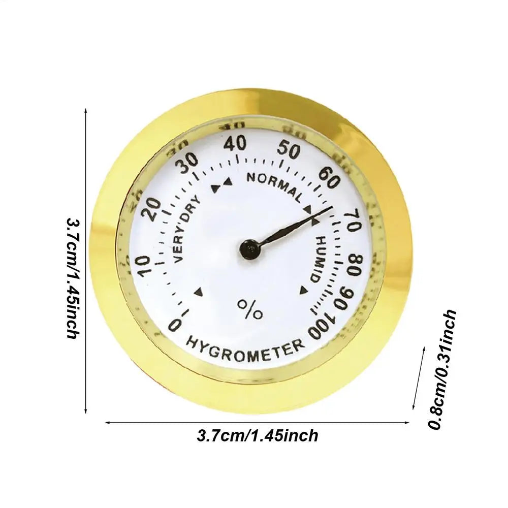 Guitar Hydrometer Humidity Meter Humidity Sensor Tester With High Precision Hygrometer Monitor For Humidor Cabinet Cans Care