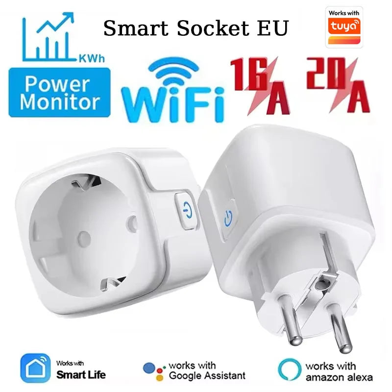 Wi-Fi Smart Socket - Monitoring and Standard Options