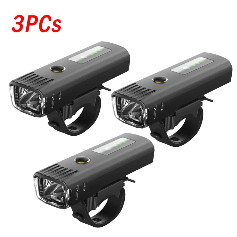 Rechargeable Bicycle Light - Front and Rear Options
