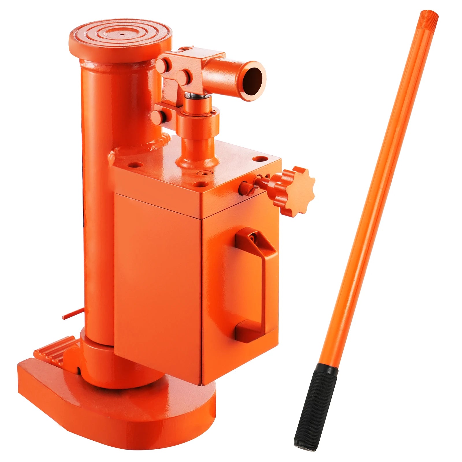5T/10T Hydraulic Toe Jack with 360° Rotating Base for Machinery