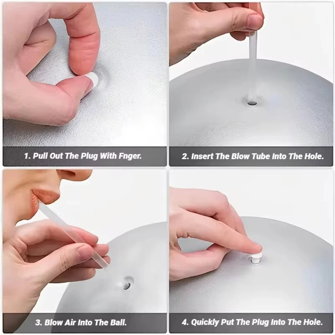 25cm joga pilates lopta na rovnováhu a tréning stredu tela