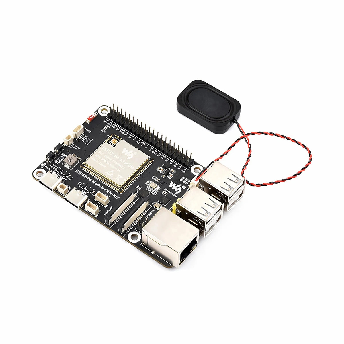 Multimedieutviklingskort med ESP32-P4 og ESP32-C6