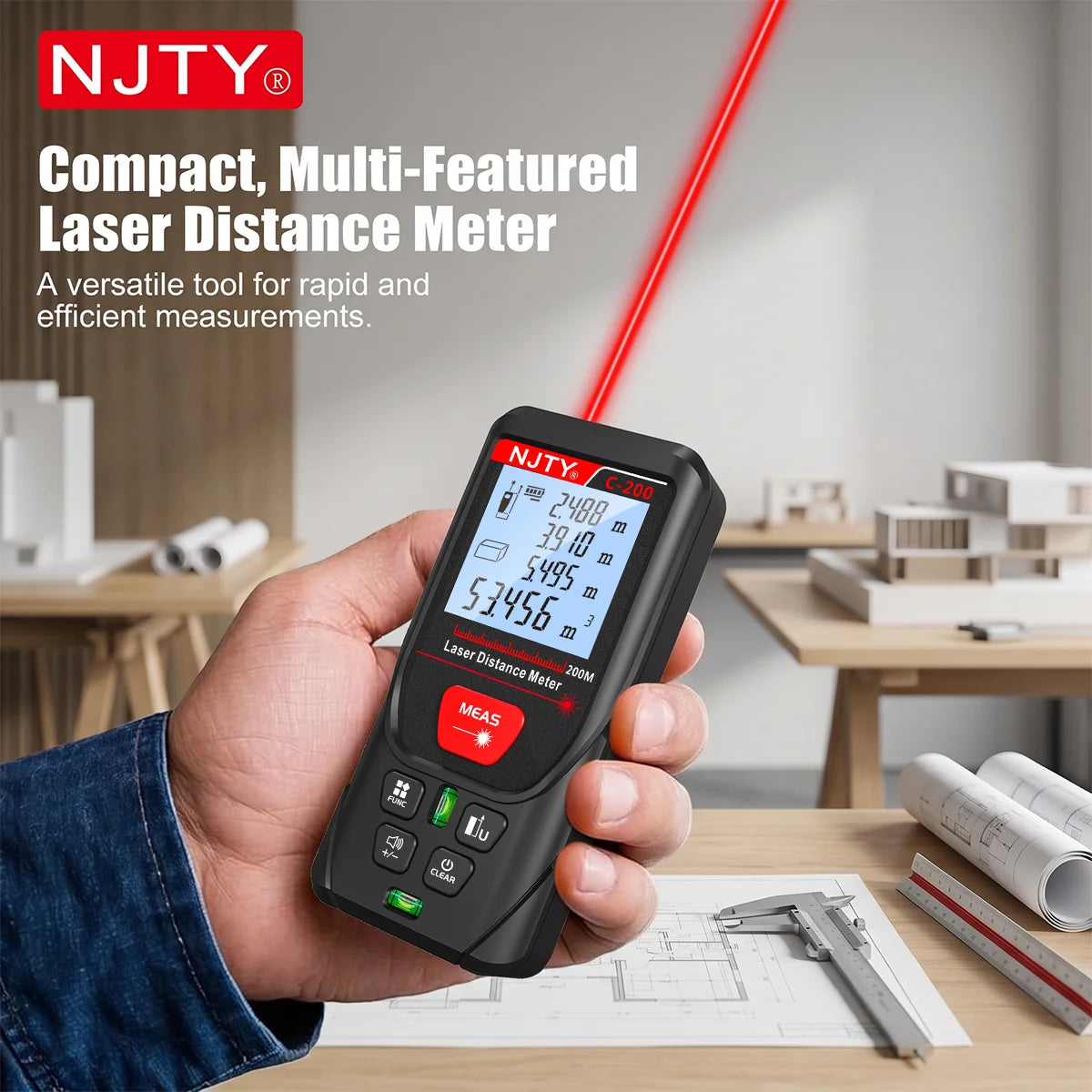 C-Series Laser Distance Meter 50-200 m