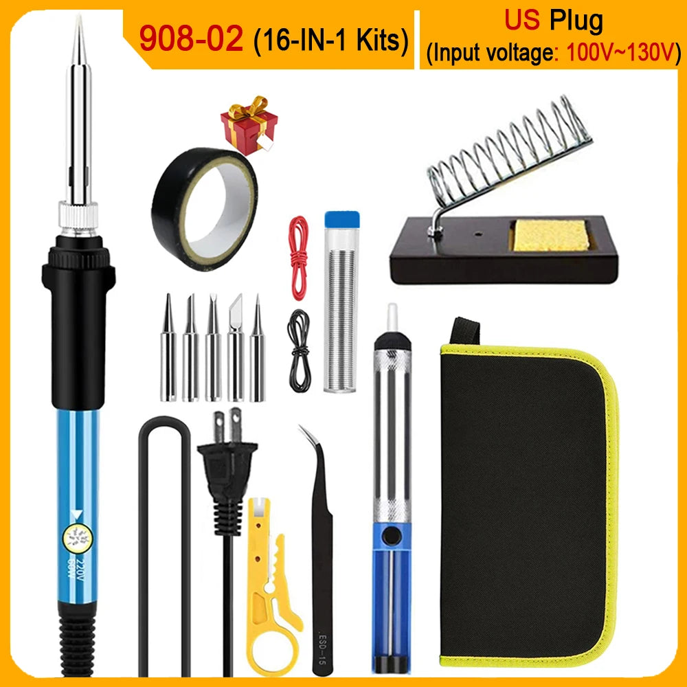 Adjustable Soldering Iron Kit - Package Options