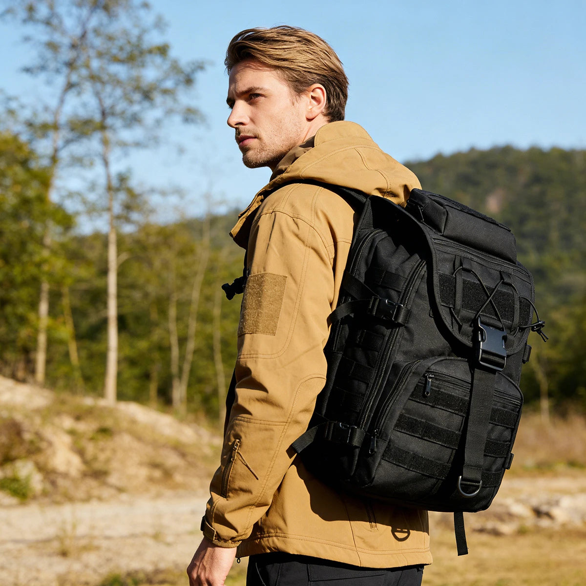 35L Tactical Backpack for Hiking, Travel and Camping