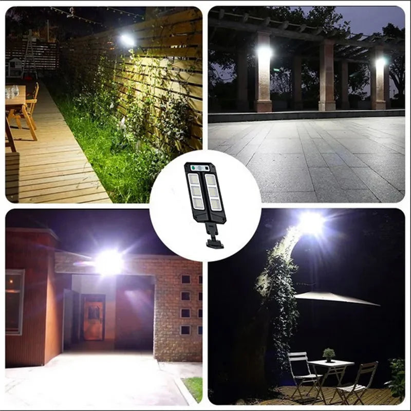 Solar Motion-Sensor Wall Light