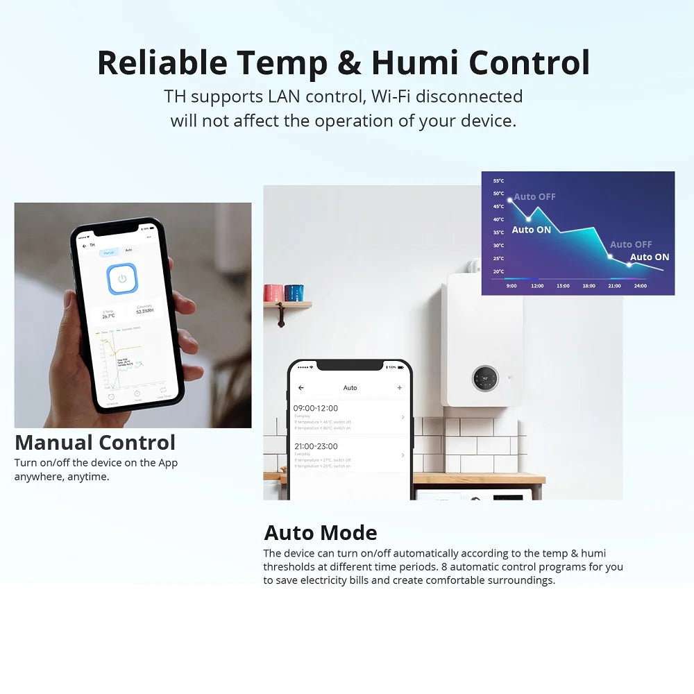 SONOFF TH Origin THR316 / THR320 Wi-Fi Switch