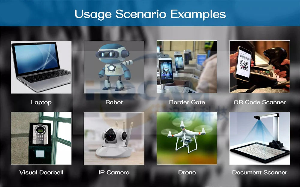 Webcam regolabile a schermo medio 4K con messa a fuoco automatica Mini USB