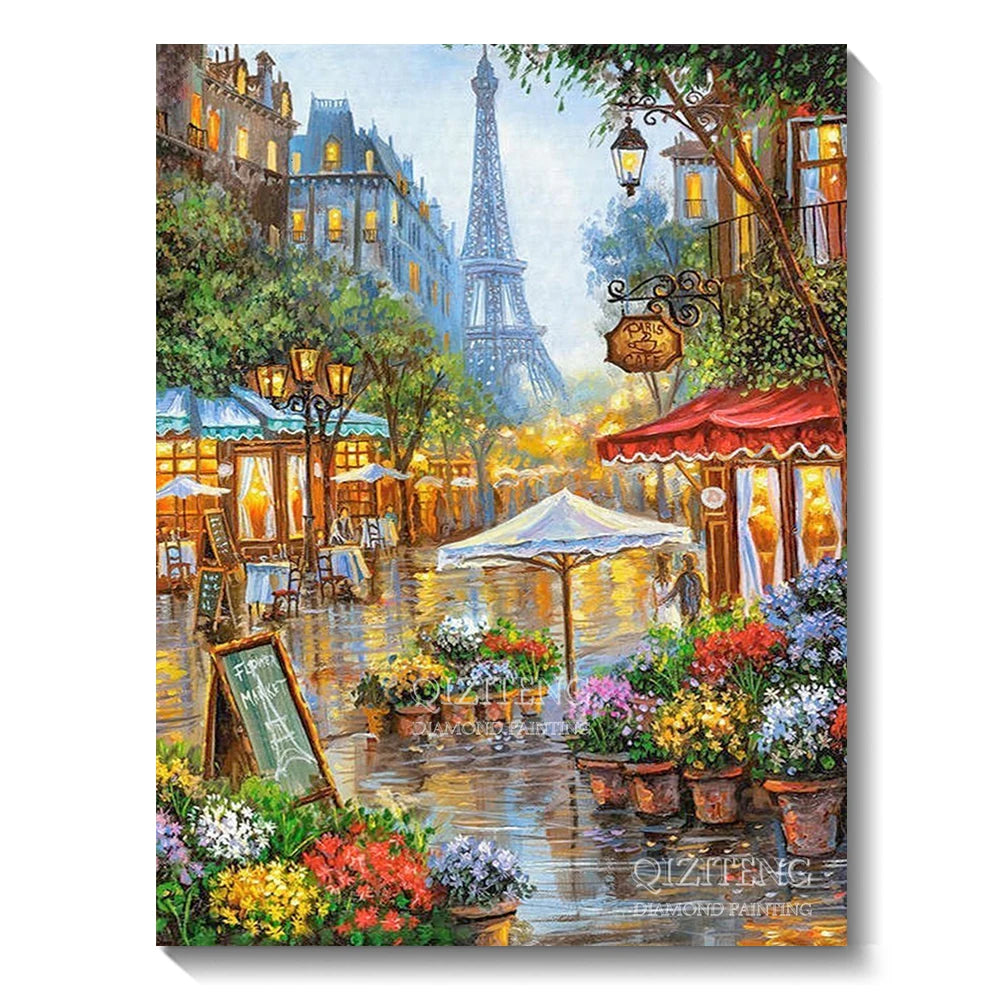 5D Forest Landscape Diamond Painting Kit