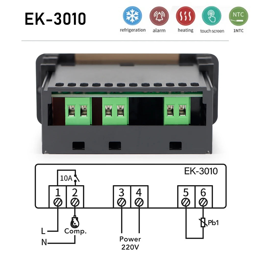 EK-3010 or EK-3030 Temperature Controller