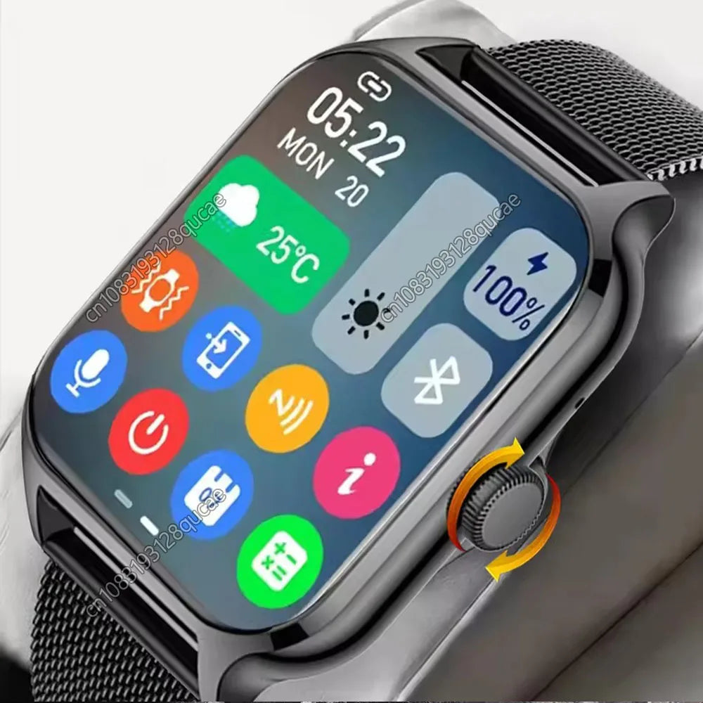 Reloj inteligente para llamadas Bluetooth de 2,01 pulgadas con seguimiento de actividad