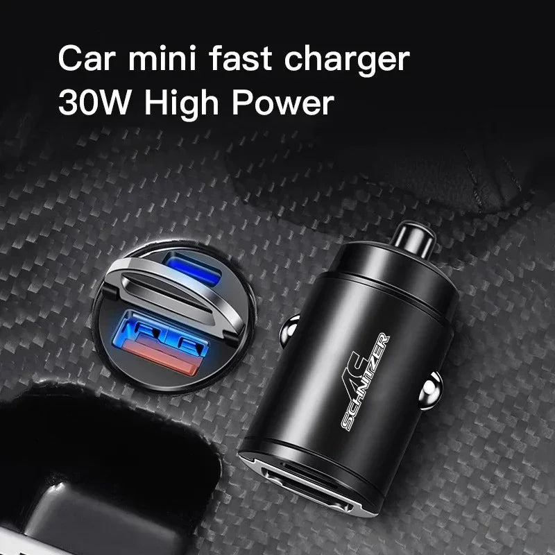 USB-C PD Car Charger for 12V and 24V Vehicles