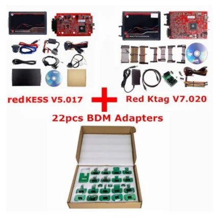 EU Red Kess 5.017 & KTAG 7.020 ECU Flash Tool Master Kit