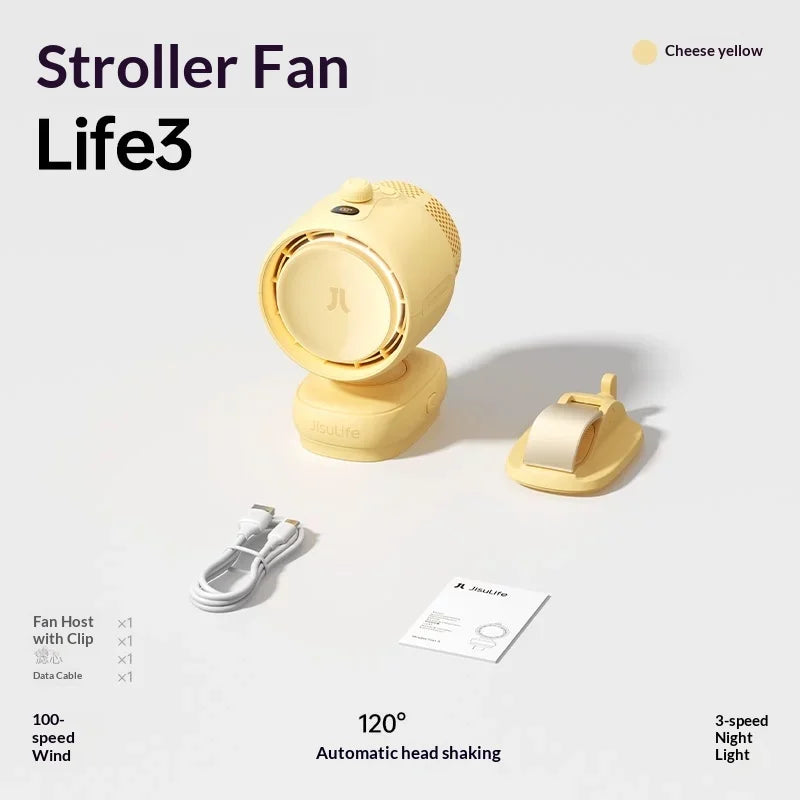 Clamp-Mount Mini Fan - Life3 and Life4 Options