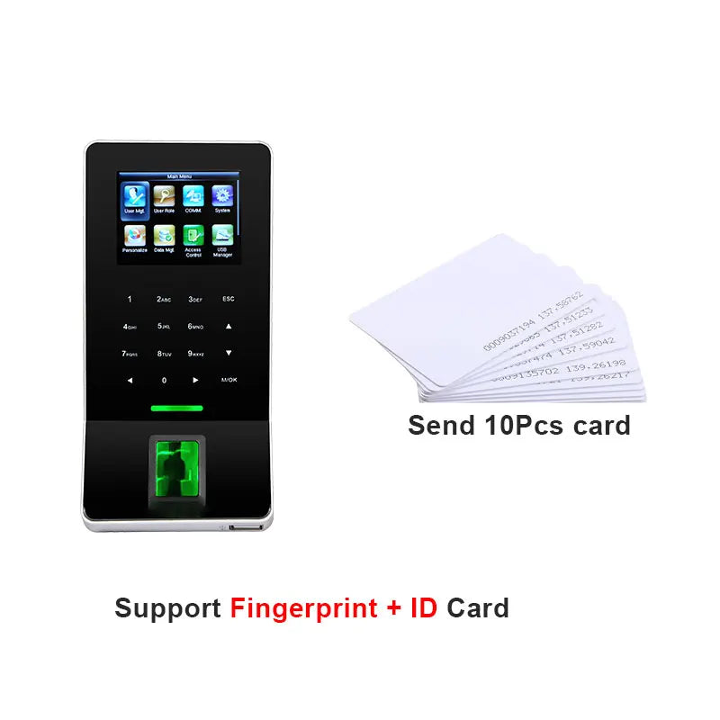 Docházkový terminál ZKTeco na otisky prstů s Wi‑Fi a 3000 šablonami