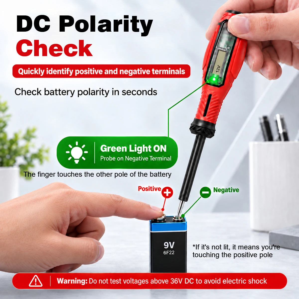 LY86D Digital AC Voltage Tester Pen
