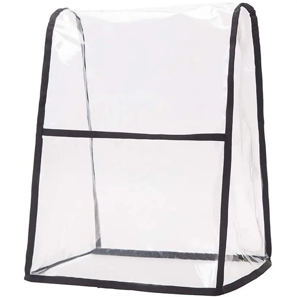 Capa antipó em PVC transparente para eletrodomésticos de cozinha