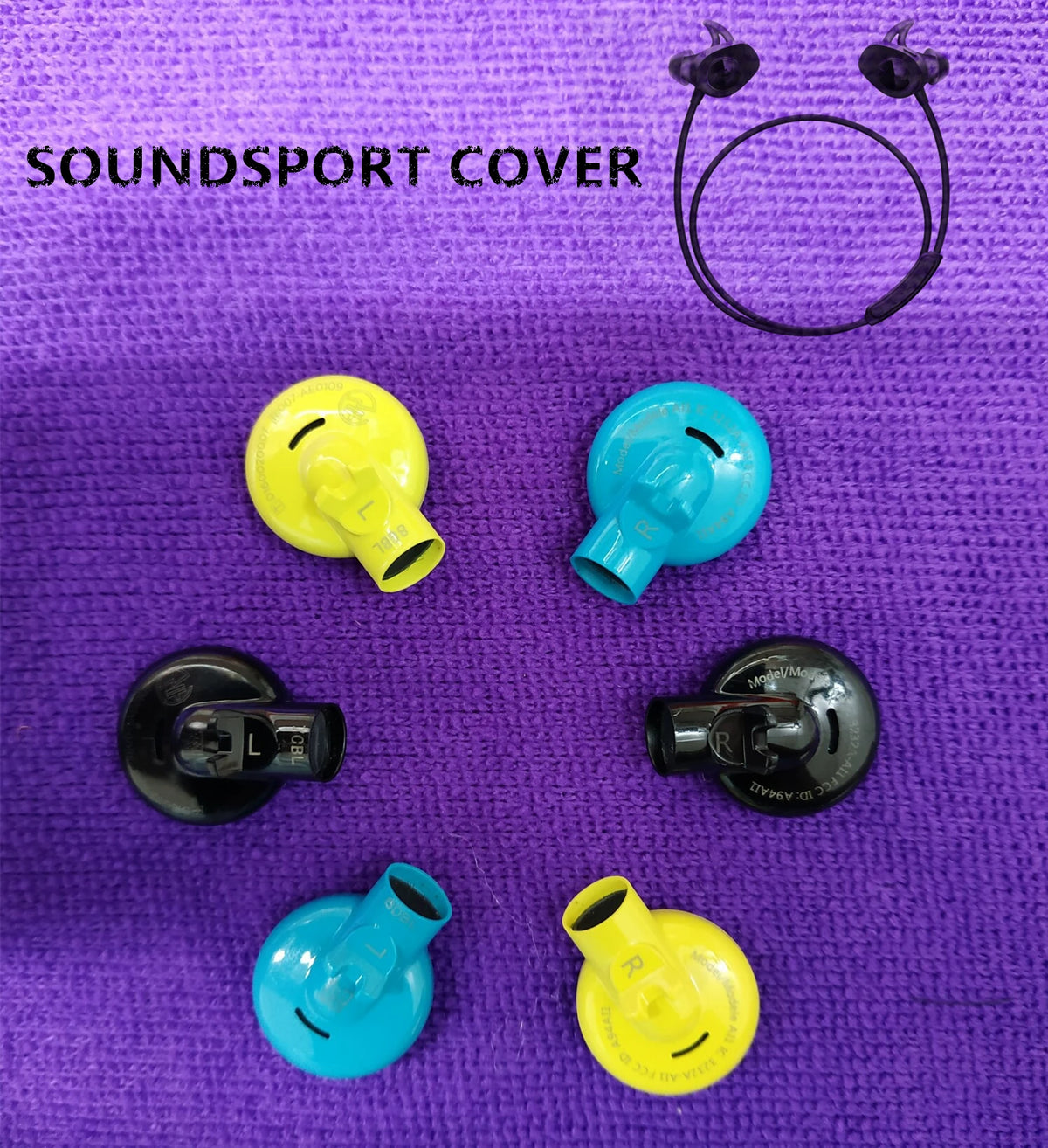 Paire d’embouts de rechange pour écouteurs SoundSport sans fil