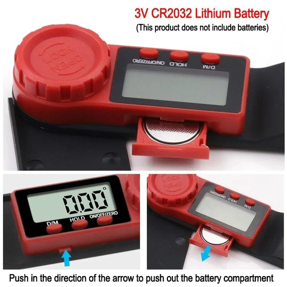 Digital Angle Ruler - 200 or 300 mm