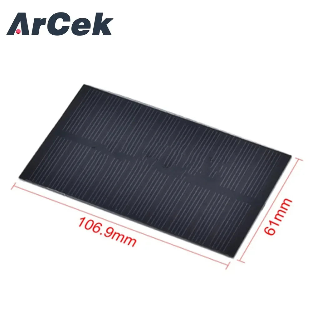 1 W 5 V Mini Monocrystalline Solar Panel