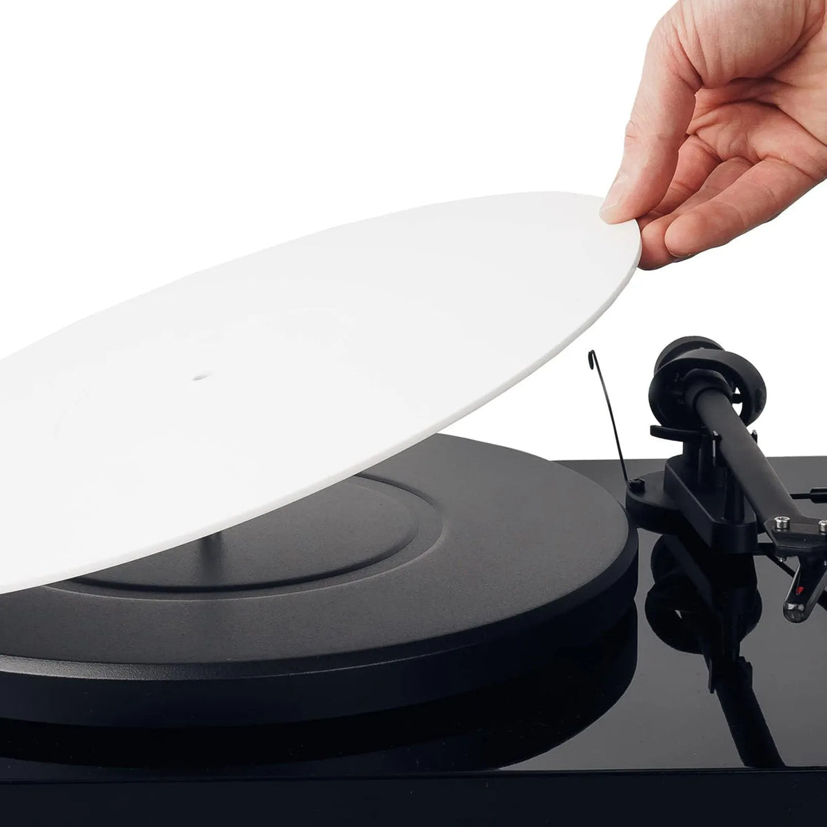 Acrylic Turntable Slipmat for 12-Inch Records, 3 mm