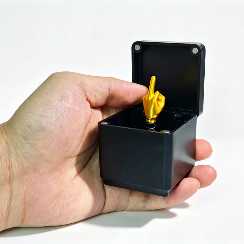 Overraskelse Mellem-finger Gaveboks Prank