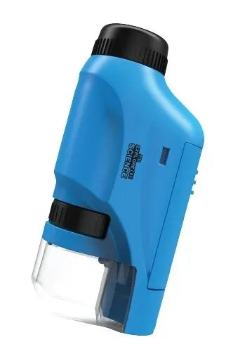 Microscope 60-120x Lab Handheld Microscope Battery Powered Microscope With LED Light Kids Science Microscope