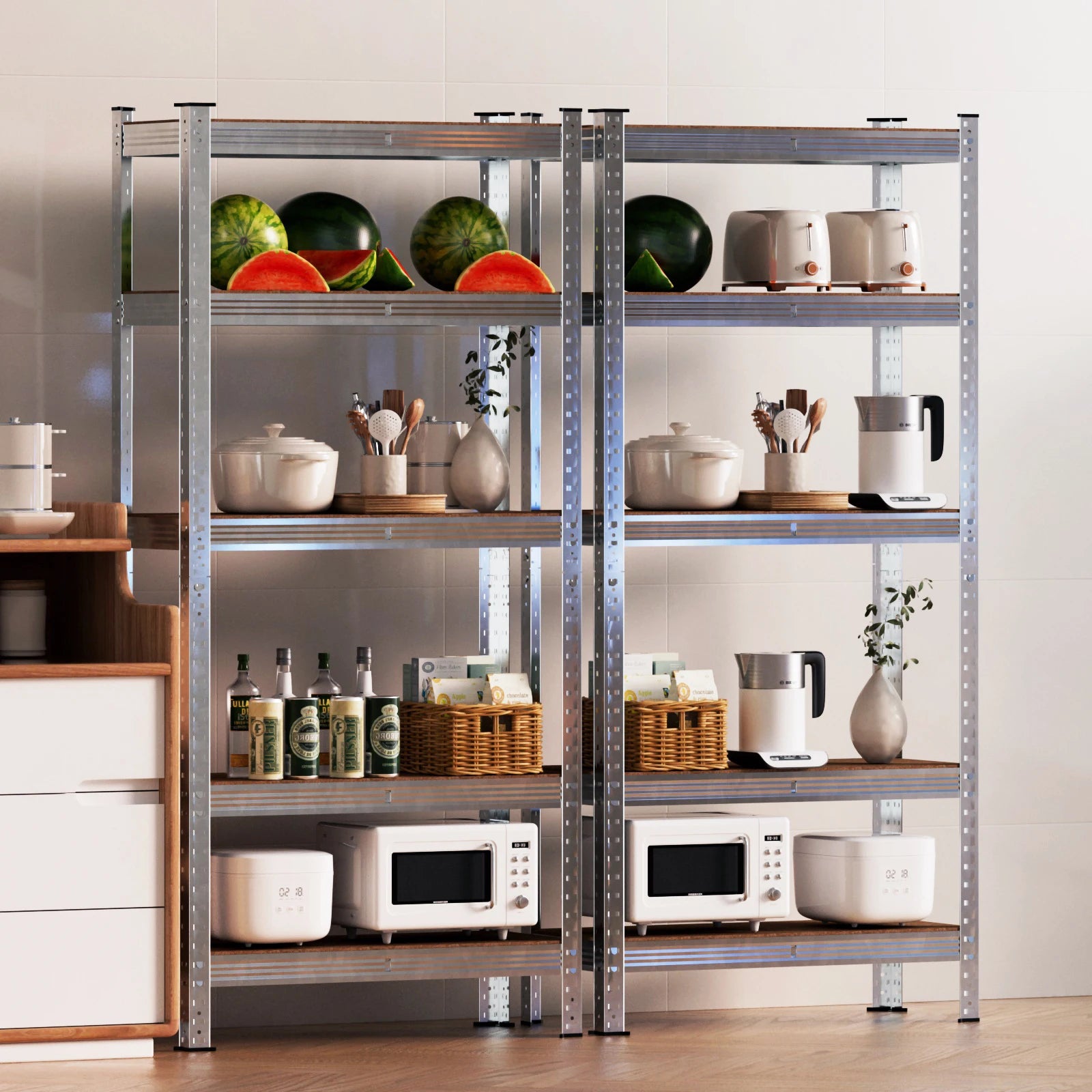 DayPlus 5‑Tier Boltless Garage Shelving Unit