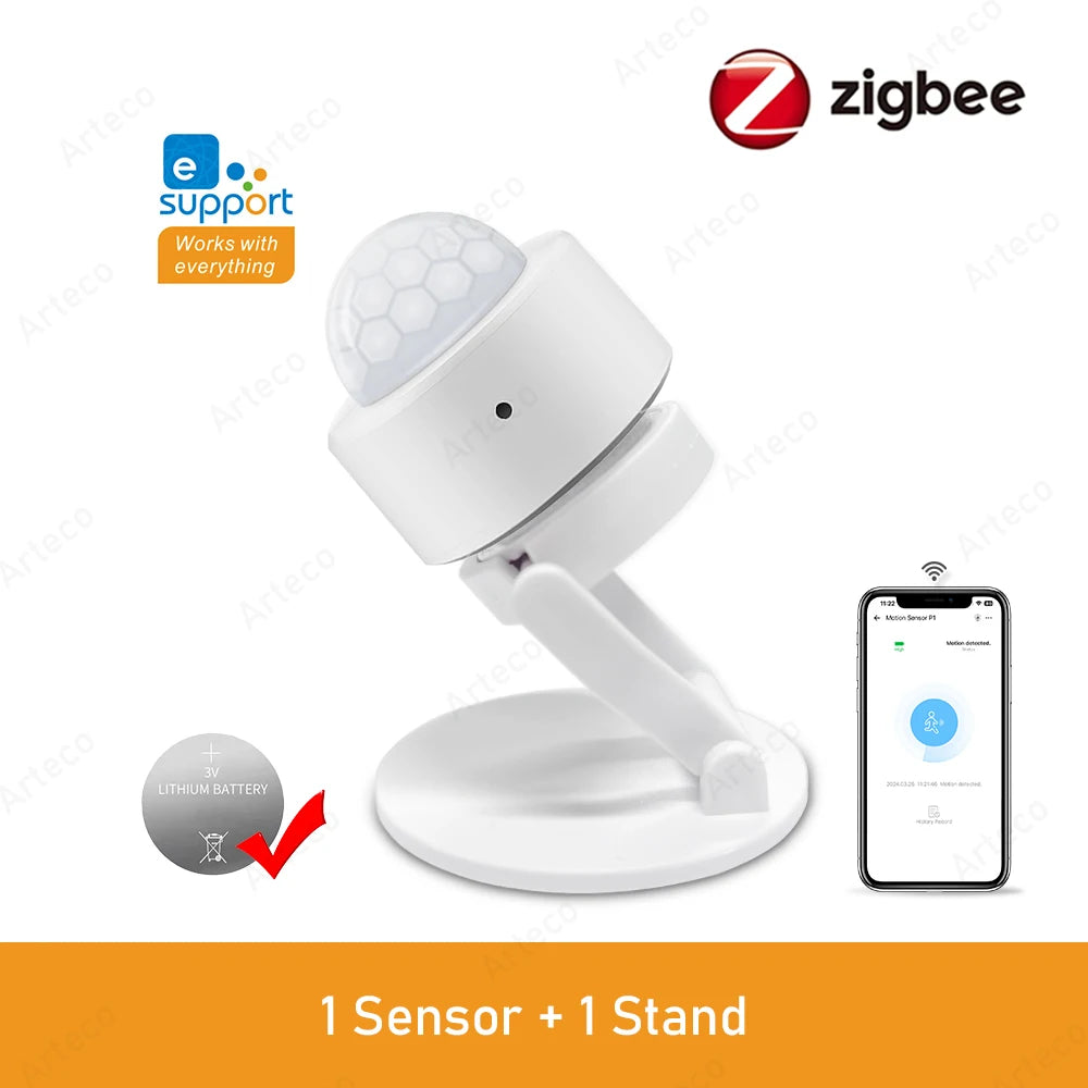 Zigbee PIR-bevegelsessensor - Hub påkrevd