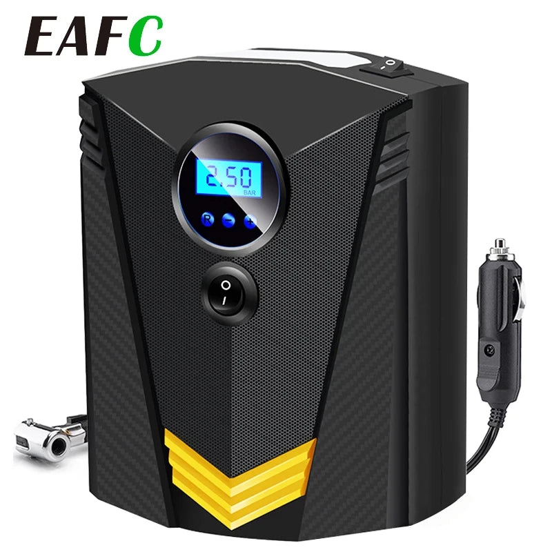 Digital Tire Inflator 12V Portable Air Compressor Pump