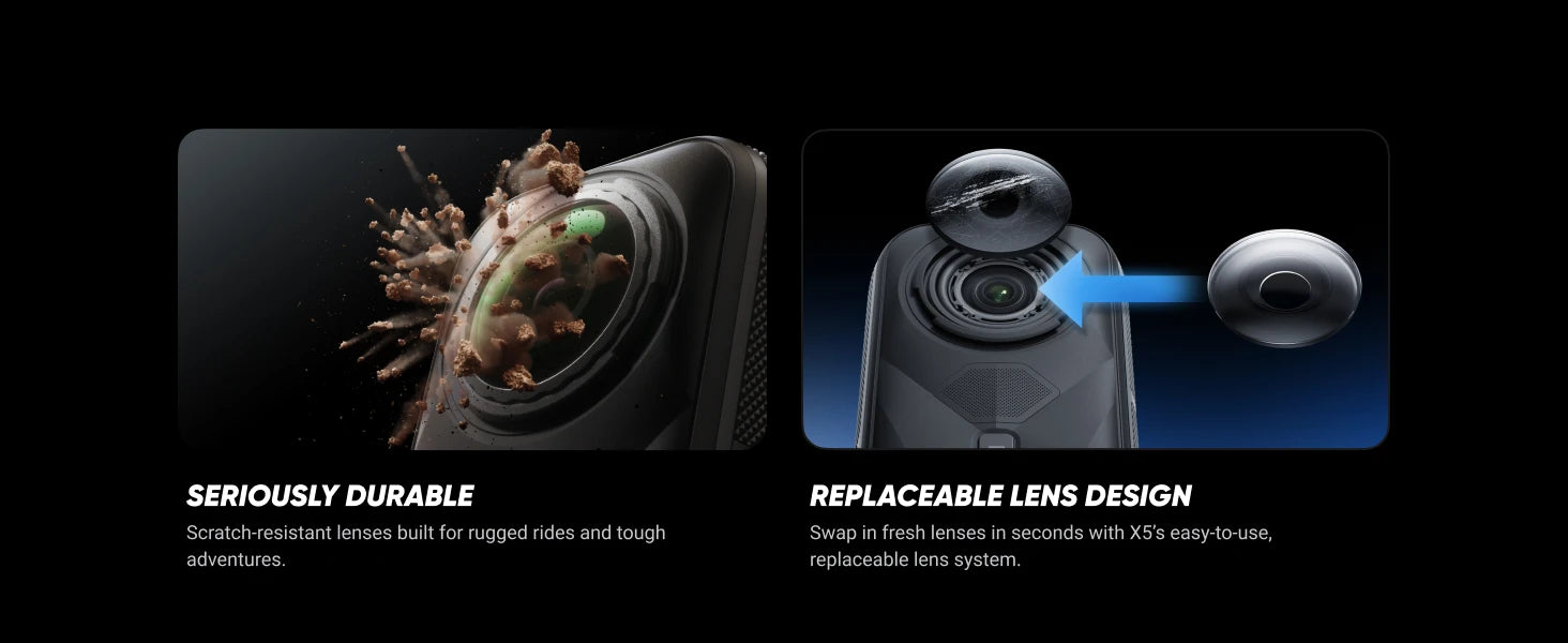 Insta360 X5 Camera 8K Waterproof 360° Action Cam