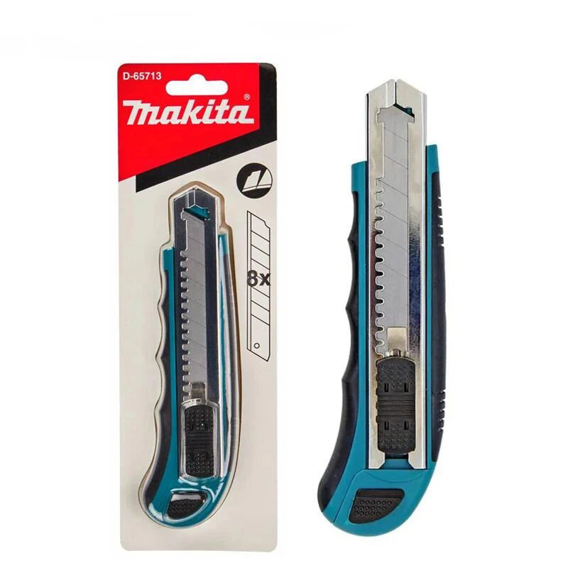 Cutter rétractable à lame sécable Makita, modèle au choix