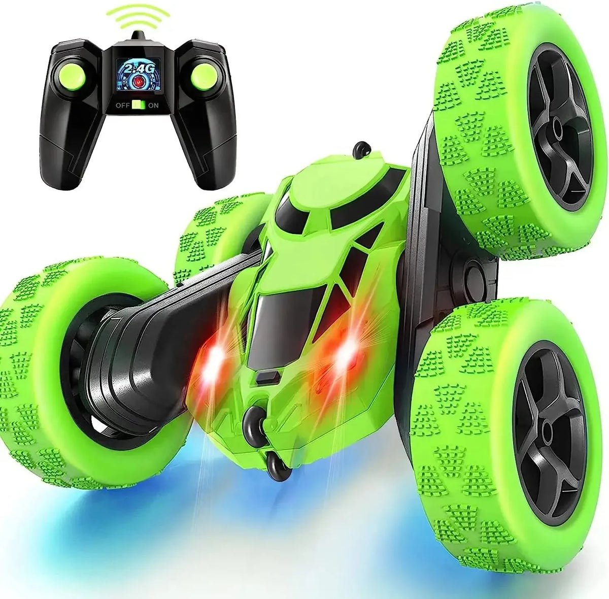 Voiture acrobatique RC à double face de 2,4 GHz