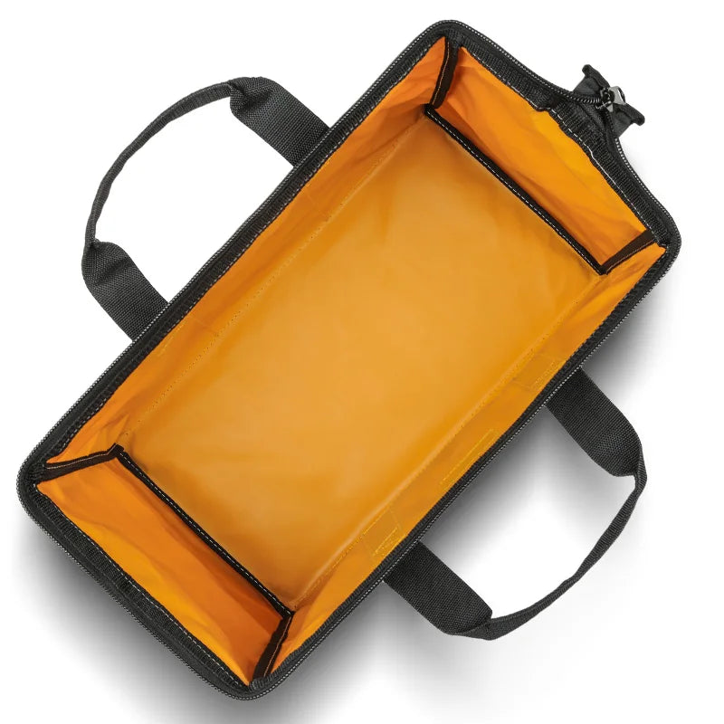 Wide-Mouth Oxford Tool Tote, Three Sizes