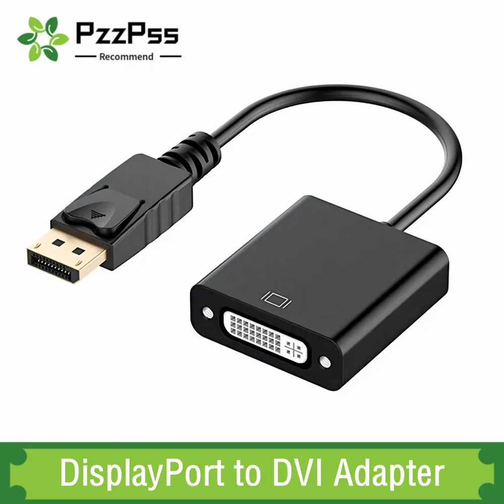 DisplayPort to DVI Video Adapter, 1080p