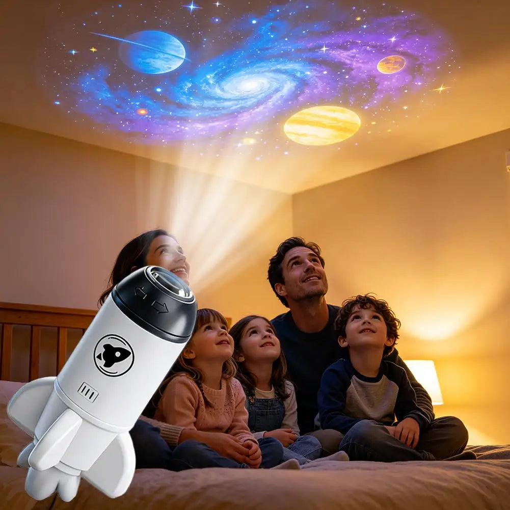 Mini USB Galaxy Projector, 360 Rotating Star Night Light